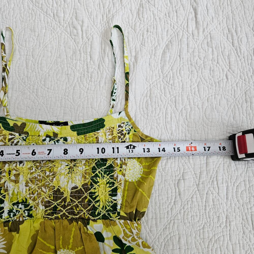 Y2k FANG Babydoll Tie Back Sleeveless Top - Size Medium - Picture 6 of 7